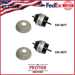 Fits Ford Thunderbird Fits Jaguar S-Type 2000-2008 3.9L/3.0L L/R Motor Mount Set 6B93BC-57