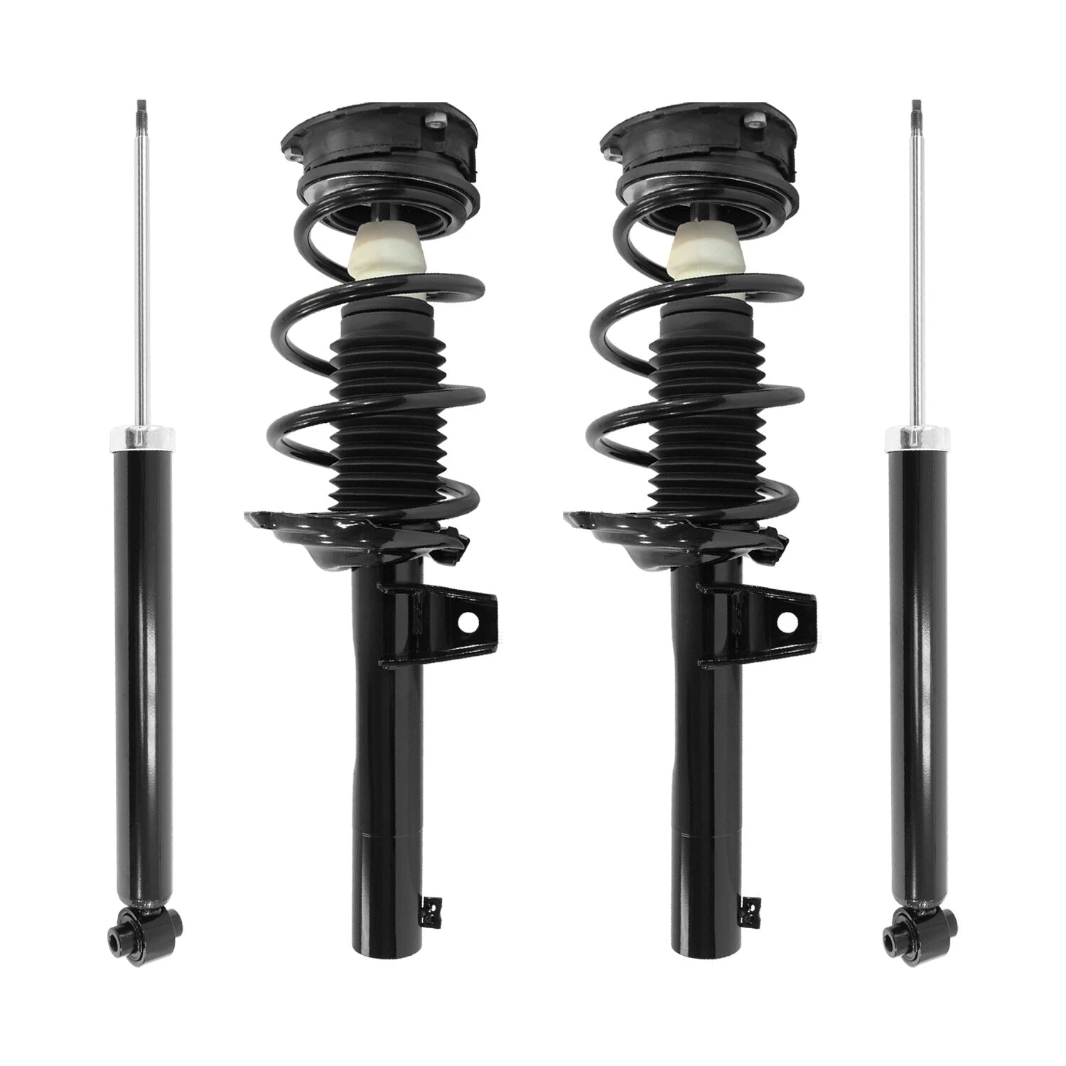 Front & Rear Complete Strut Assembly Shock Kit for 2015-2019 Audi A3, 6B93BC-57