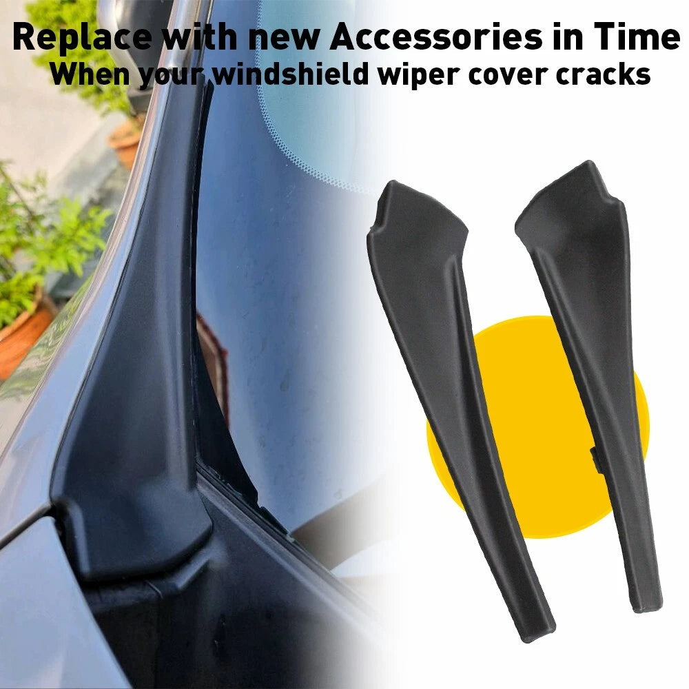 For 2014-2020 Nissan Rogue Windshield Front Wiper Side Cowl Extension Cover Trim 6B93BC-57