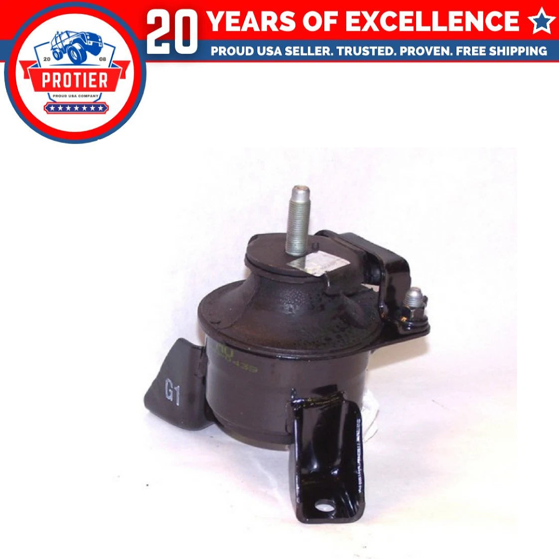 Engine Motor Mount 3PCS Set for 2006-2008 Hyundai Sonata 2.4L Replaces A7162 6B93BC-57