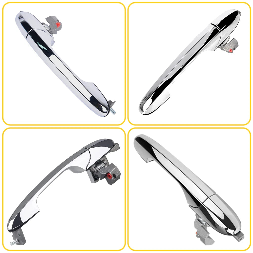 Door Handle Front Passenger Right Side Chrome RH Hand For Fiat 500 68069942AC EA 6B93BC-57