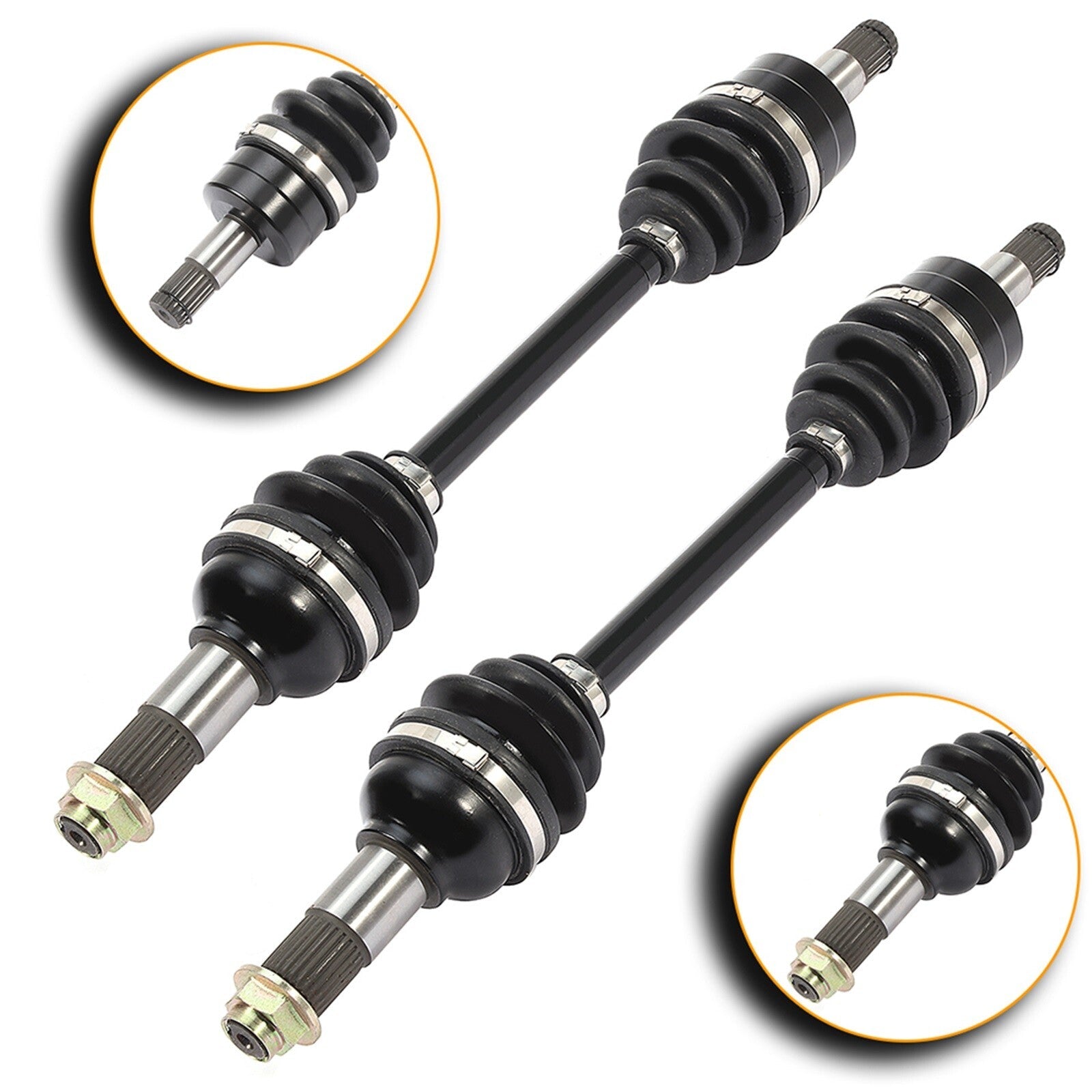 For 2009-2013 YAMAHA GRIZZLY 550 700 Front Axles CV Joint Drive Shaft Half Shaft 6B93BC-57