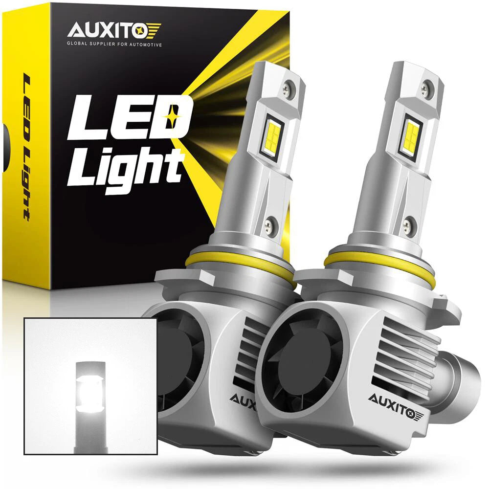AUXITO Super Bright 9005 LED Headlight Bulbs Conversion Kit High Beam White Q16 AUXITO