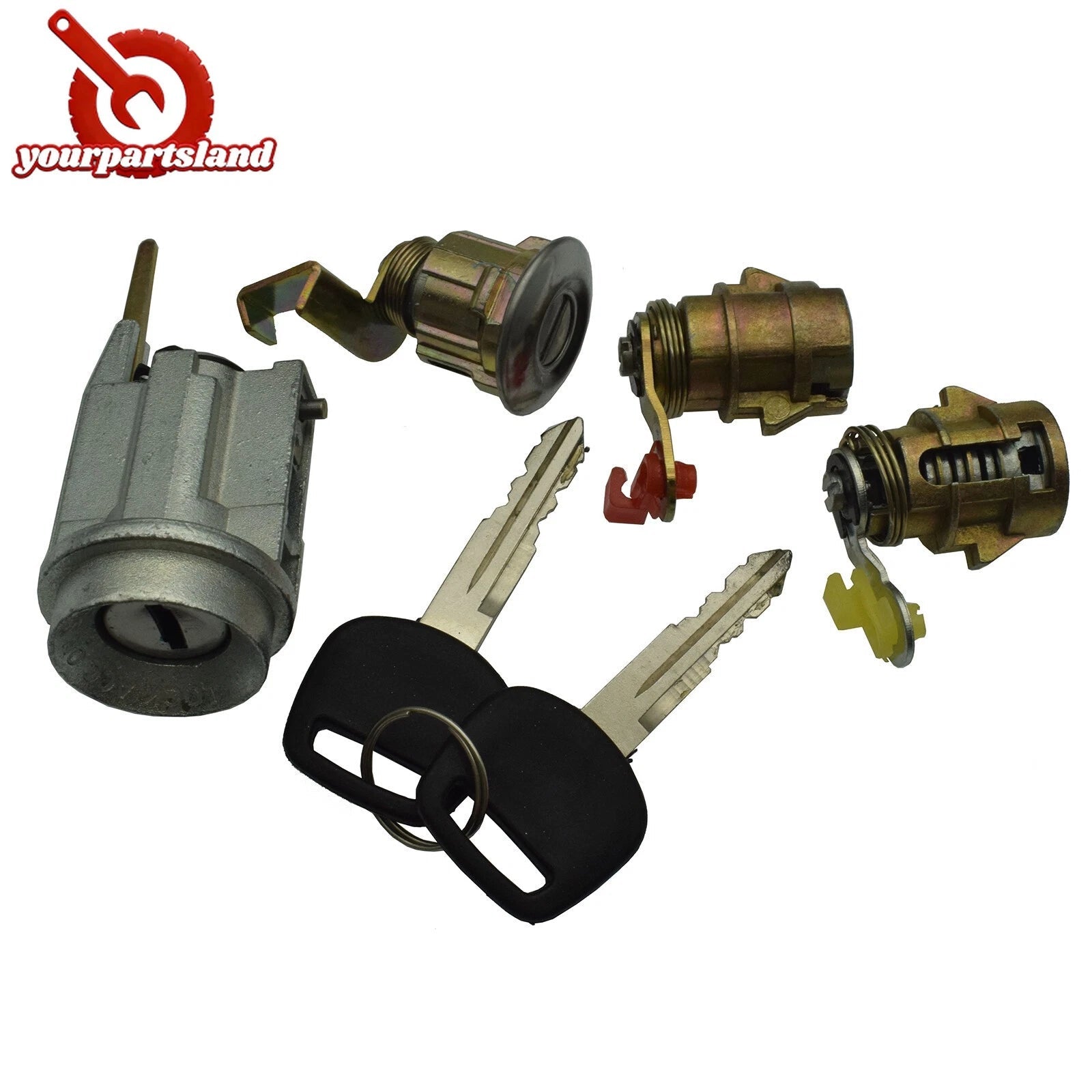 Ignition Barrel & Door Locks Set For Toyota Hilux RN85 LN106 YN140 1988-1997 6B93BC-57