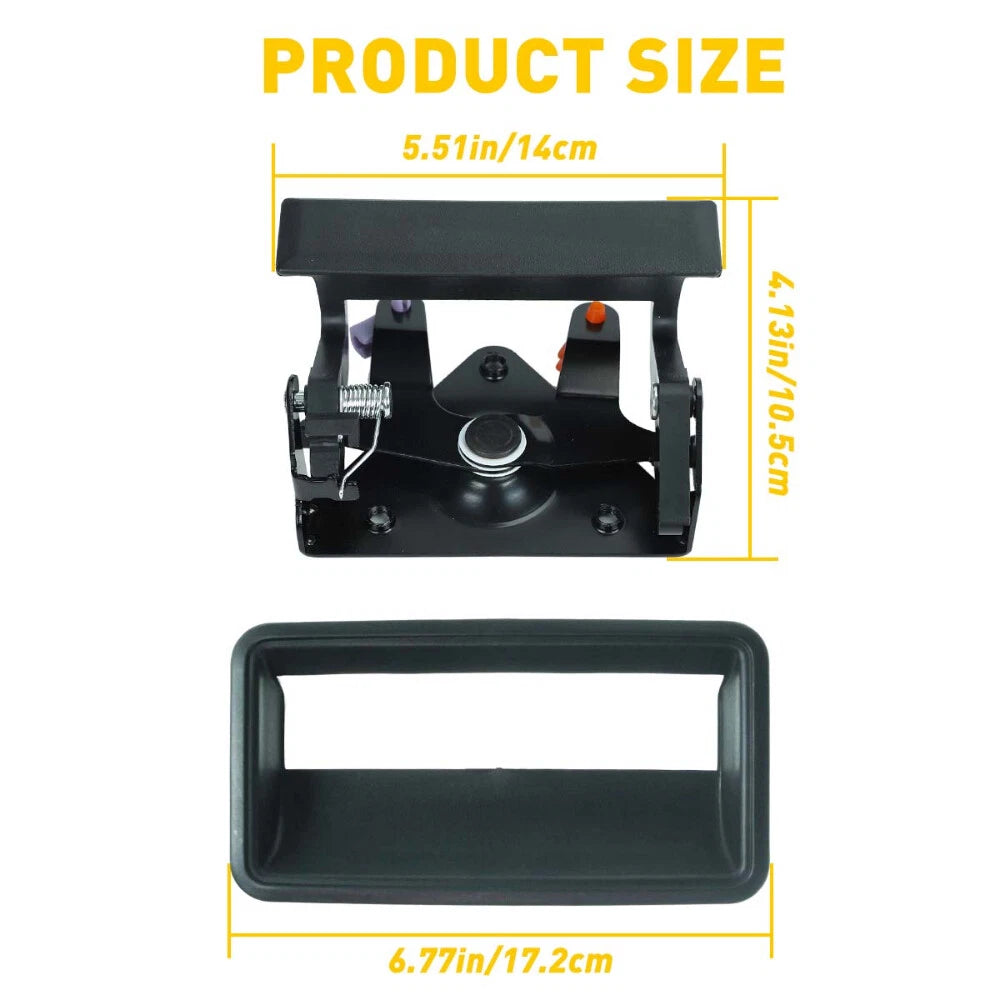 Tailgate Handle & Bezel For Chevy Silverado C/K C1500 C2500 C3500 1988-1998 EOA 6B93BC-57