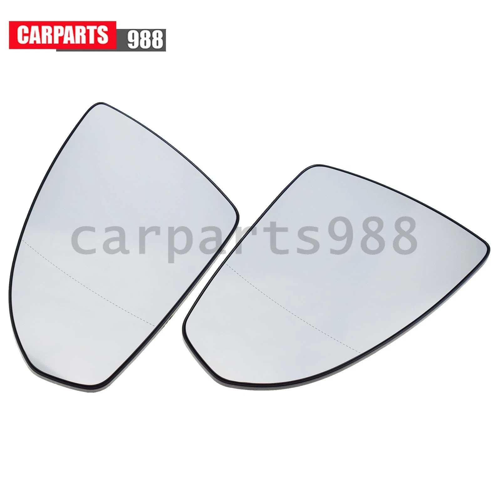 Left Right Rearview Mirror Glass Heated For Mercedes-Benz Smart fortwo 2017-2014 6B93BC-57