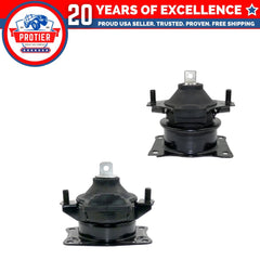 Front & Rear Motor Mount 2PCS Fit 04-05 Acura TSX / 03-07 Honda Accord 2.4L 6B93BC-57