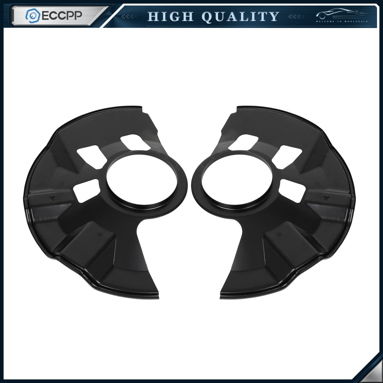 Front Brake Dust Shield Fit For 2006 2007 2008-2012 Ford Fusion MKZ Milan 6B93BC-57