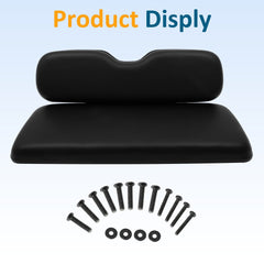 Black Golf Cart Rear Seat Cushion Set For EZGO TxT,ST,ST Sport,Valor models 6B93BC-57