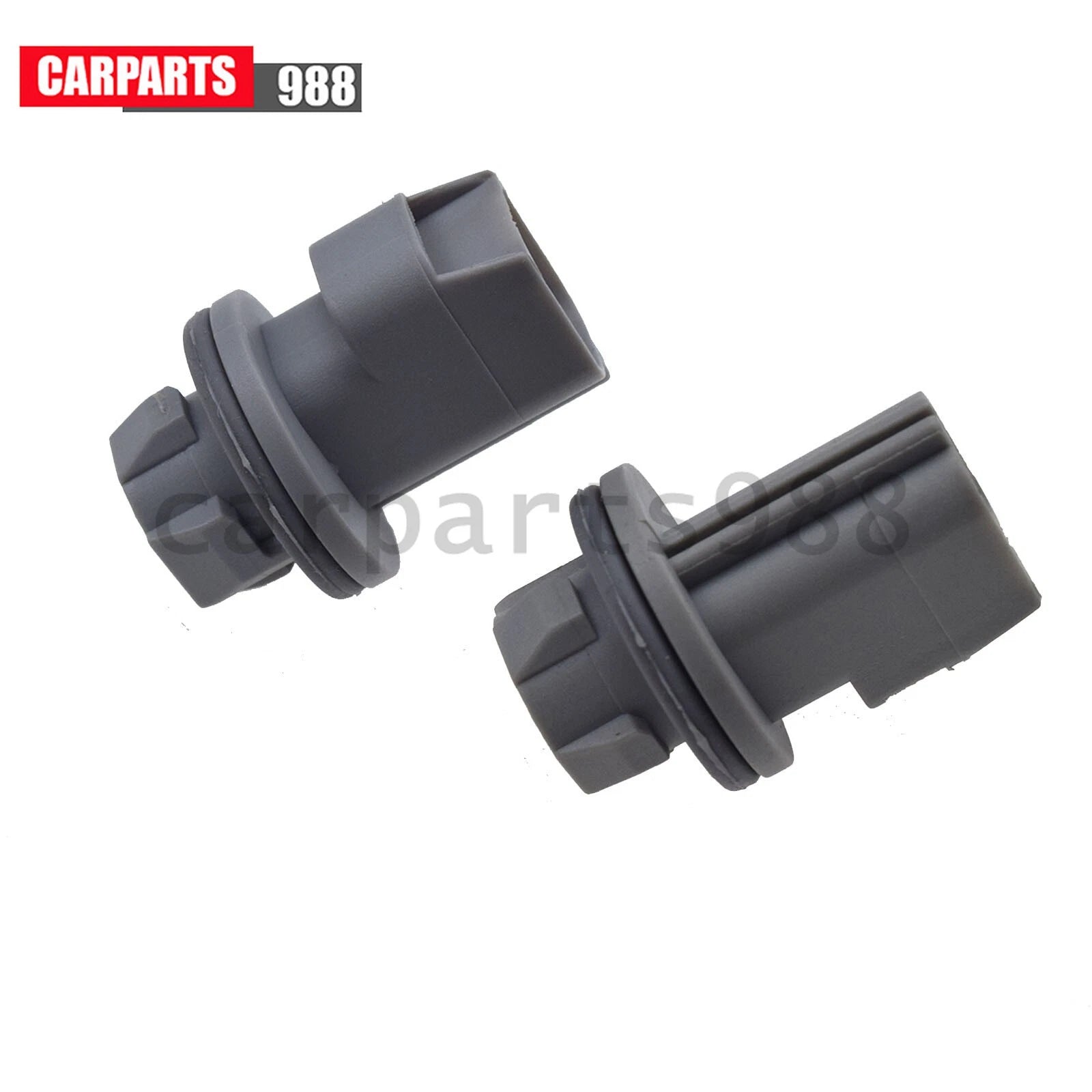 2Pcs For Ford Escape Focus License Tail Brake Plate Light Socket F81Z-13411-AA 6B93BC-57