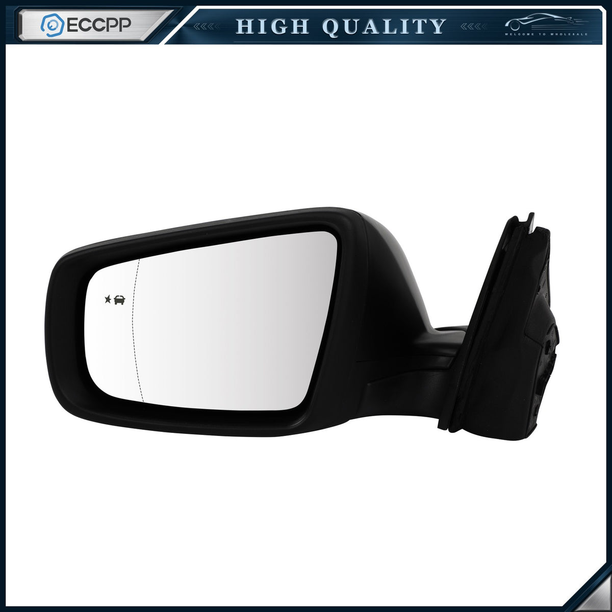 Driver Side Power Mirror Fits 10-13 BUICK LACROSSE Turn Signal