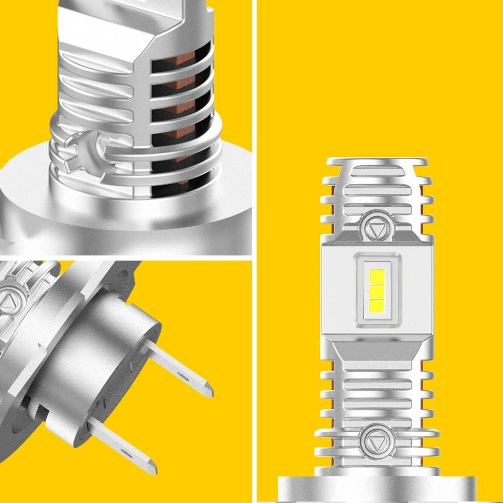 AUXITO Super Headlight Bright H7 LED Bulbs High Beam Cool White Kit 60W 40000LM AUXITO