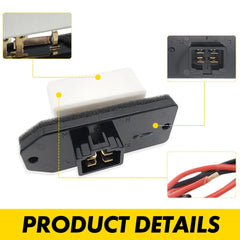 For 1994-2008 DODGE RAM Heater HVAC AC Blower Motor Fan Resistor 1500 2500 3500 6B93BC-57