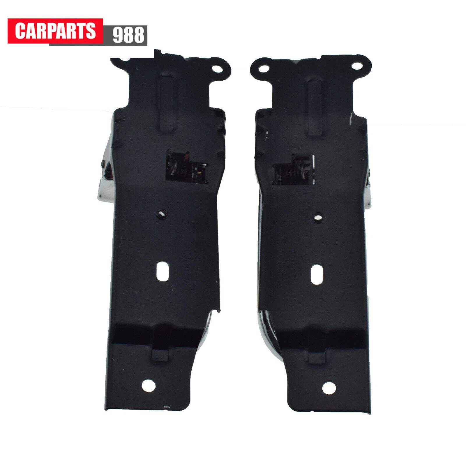 Pair Front Inside Door Handle Chrome For 02-05 Kia Sedona 0K53B59330 0K53B58330 6B93BC-57