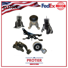 Motor & Trans Mount 6PCS Set Fit 2009-2014 Nissan Murano 3.5L AWD for Auto Trans 6B93BC-57