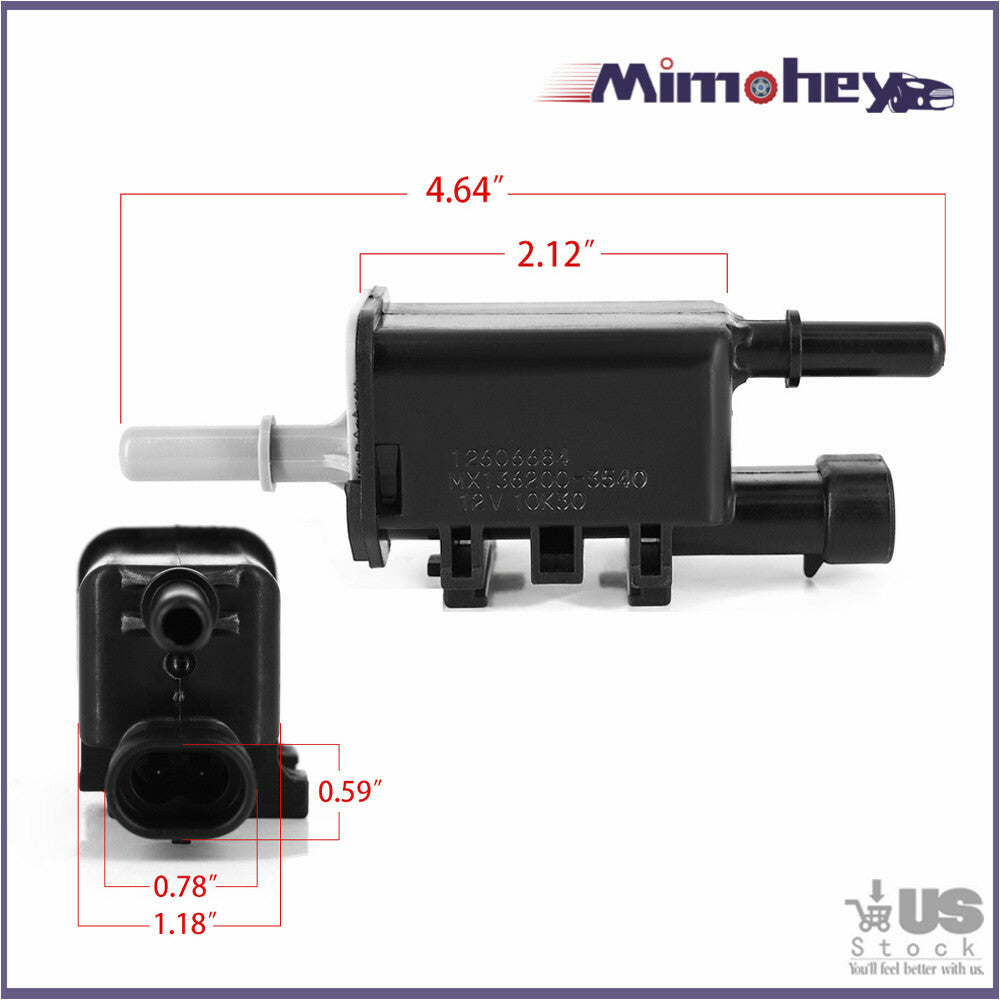 Vapor Canister Purge Valve Solenoid For GM Chevy GMC Buick 12597567 6B93BC-57