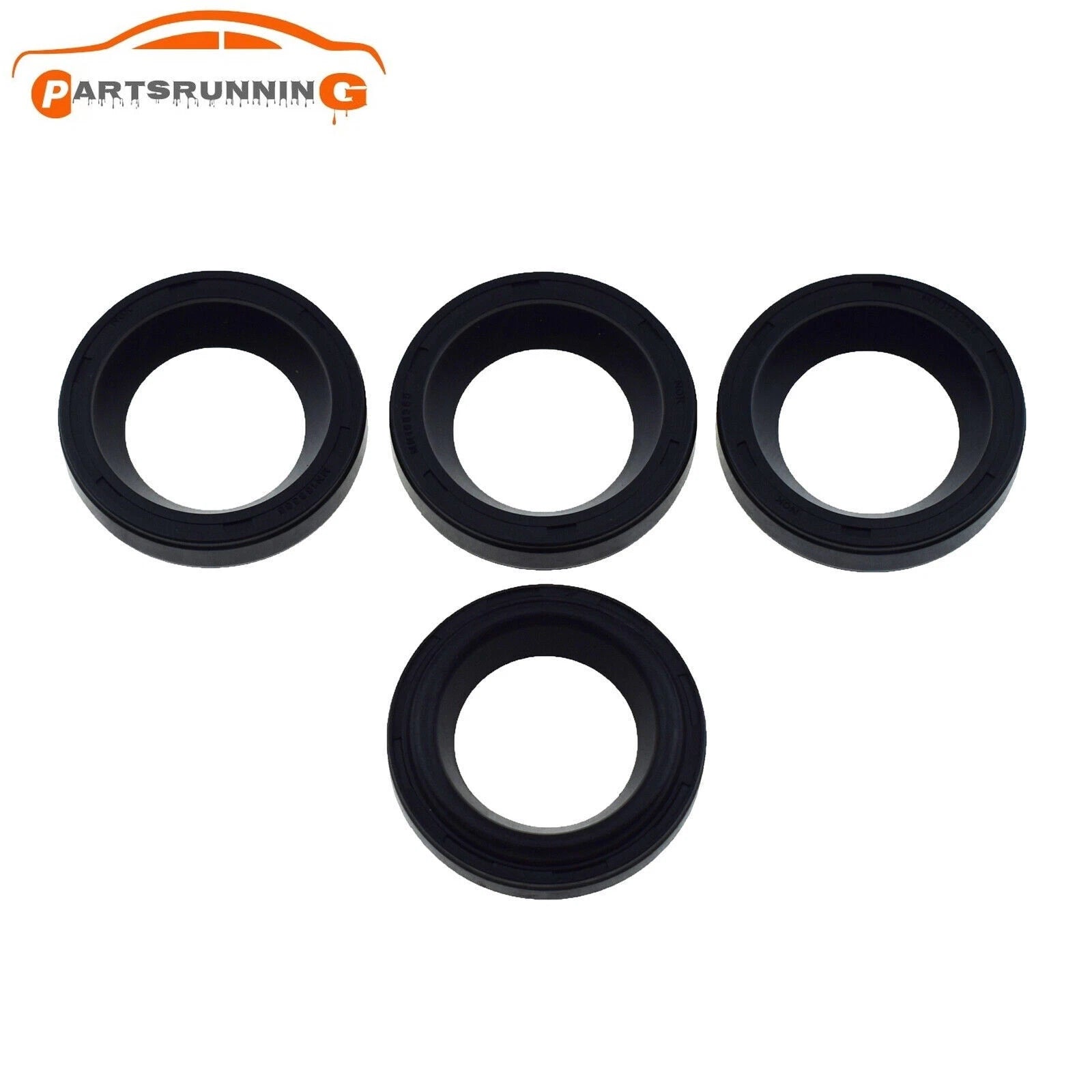 4X Fuel Injector Oil Seal For 09-15 Mitsubishi Triton MN 2.5Diesel 4D56 MN158385 6B93BC-57