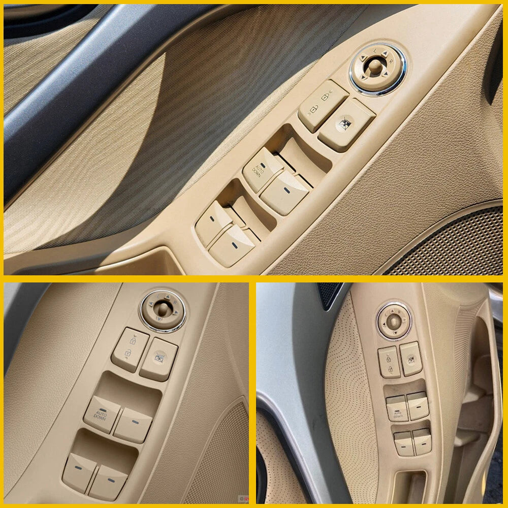 Beige Left Driver Master Door Window Power Switch For Hyundai Elantra 2011-15 EA 6B93BC-57