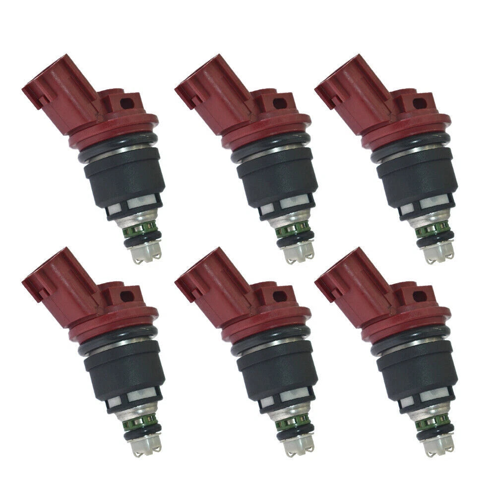6x Fuel Injector For Nissan 200SX Sentra Maxima Altima 16600-RR544 16600-67U00 6B93BC-57