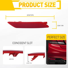 For 2013 2014 2015 Civic Honda Red Lens Rear Lower Bumper Reflector Left & Right 6B93BC-57