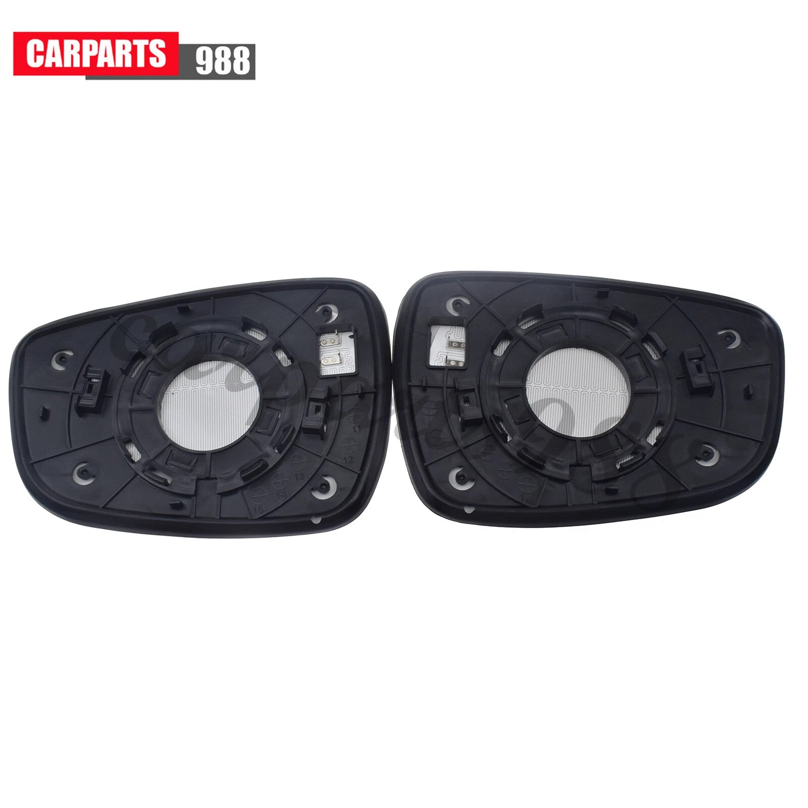 Left Right Rearview Mirror Glass Heated for Hyundai Accent 2012-17 Elantra 11-13 6B93BC-57