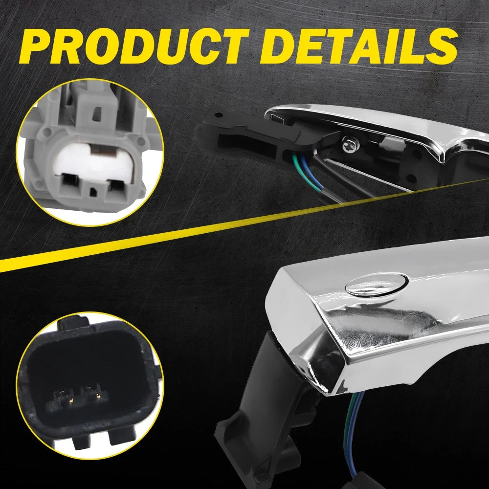 Front Left+Right Side Door Handle For Nissan 2013-2018 Sentra S SL SR SV EOA 6B93BC-57