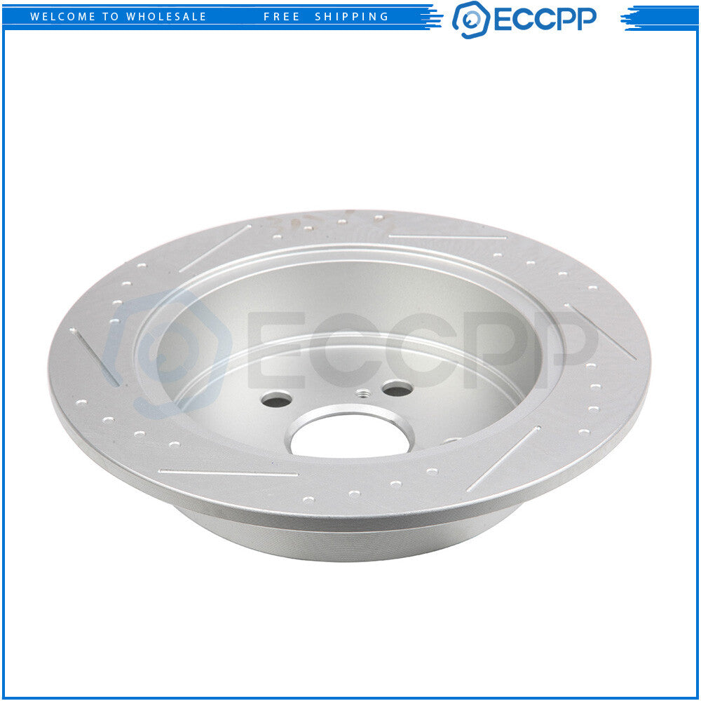 Fits Toyota Scion Tc Pontiac Vibe Front+Rear Drilled & Slotted Brake Rotors 6B93BC-57