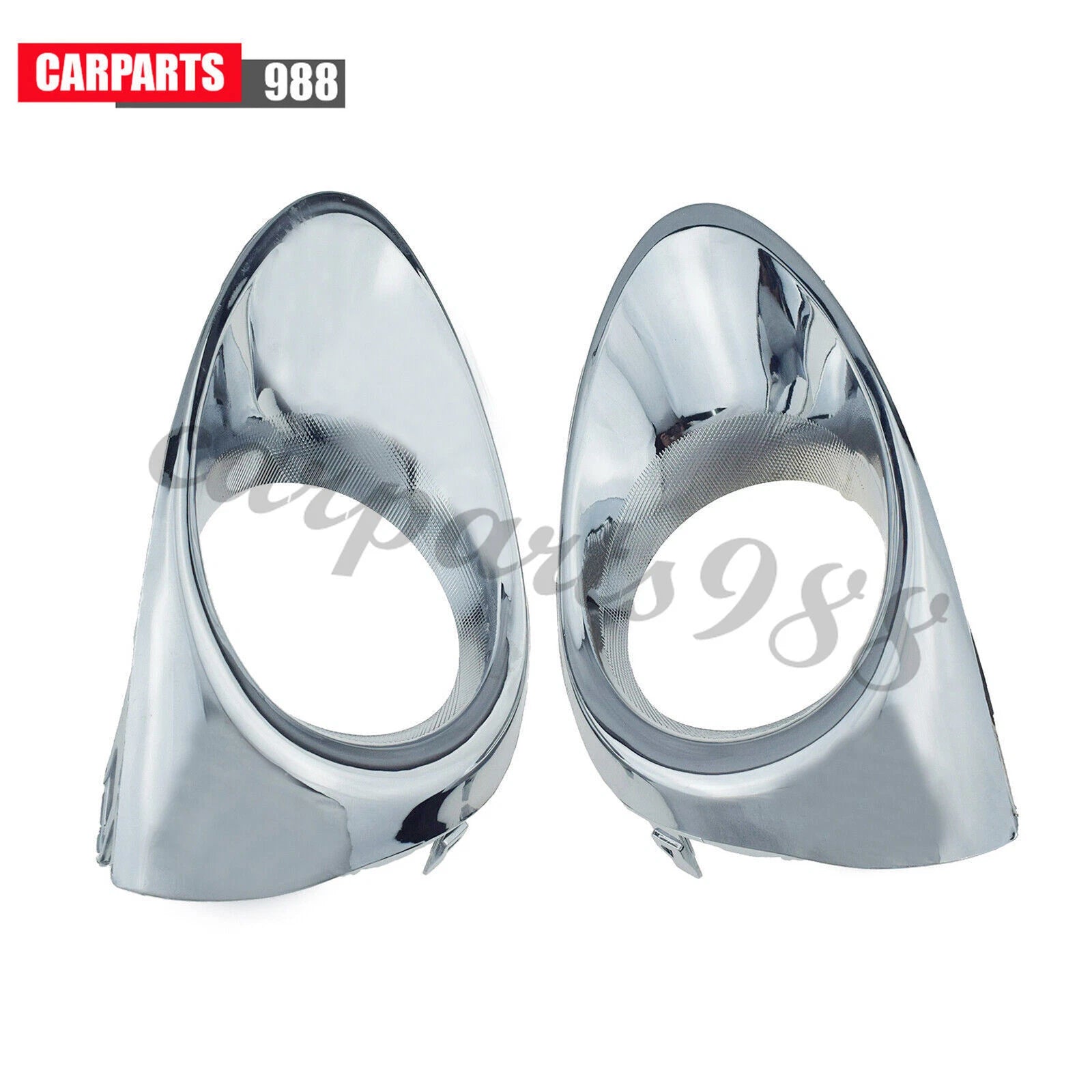 Pair Fog Light Trim Chrome For 2013-15 Lexus RX350 RX450h 814810E110 814820E110 6B93BC-57