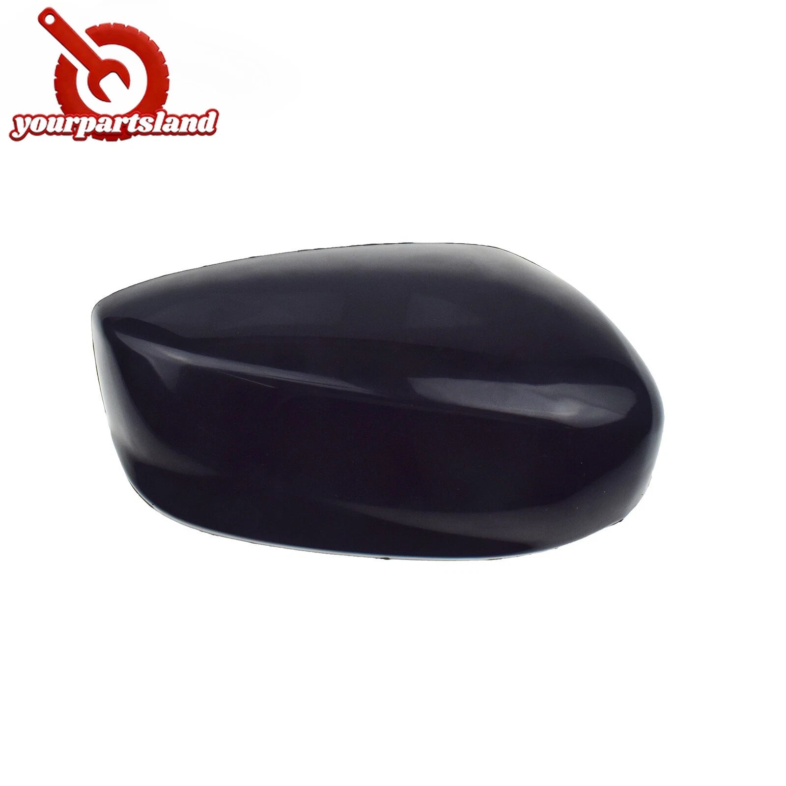 Rear View Mirror Cover Cap Right Passenger Smooth Black For Honda Accord 08-2013 6B93BC-57