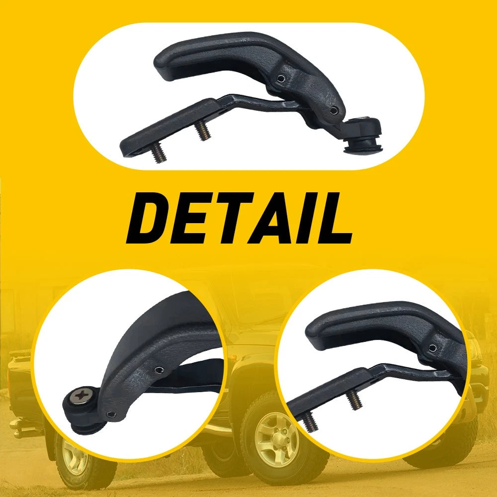 REAR QUARTER WINDOW CAB LOCK HANDLE LATCH GREY FIT 1989-1997 TOYOTA PICKUP EOA 6B93BC-57