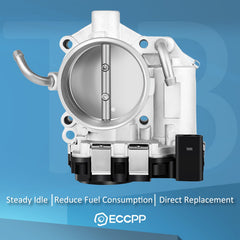 For Volkswagen Jetta Bora 2005-2007 Beetle Rabbit 2006-2007 2.6L Throttle Body 6B93BC-57
