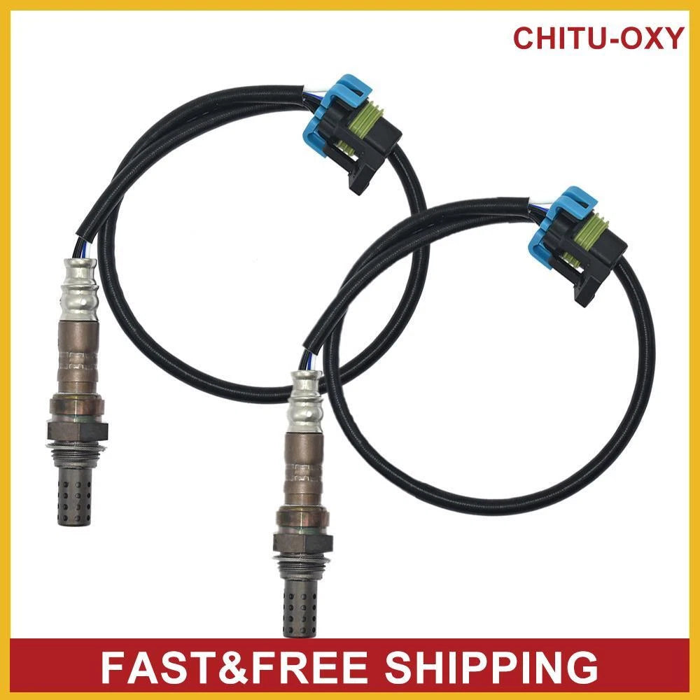 2x Front Oxygen O2 Sensors 2344669 for Chevrolet Silverado 1500 GMC Yukon Sierra 6B93BC-57