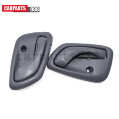 2Pcs Gray Interior Door Handle Left Right For Chevy Tracker 1999-2004 30024123 6B93BC-57