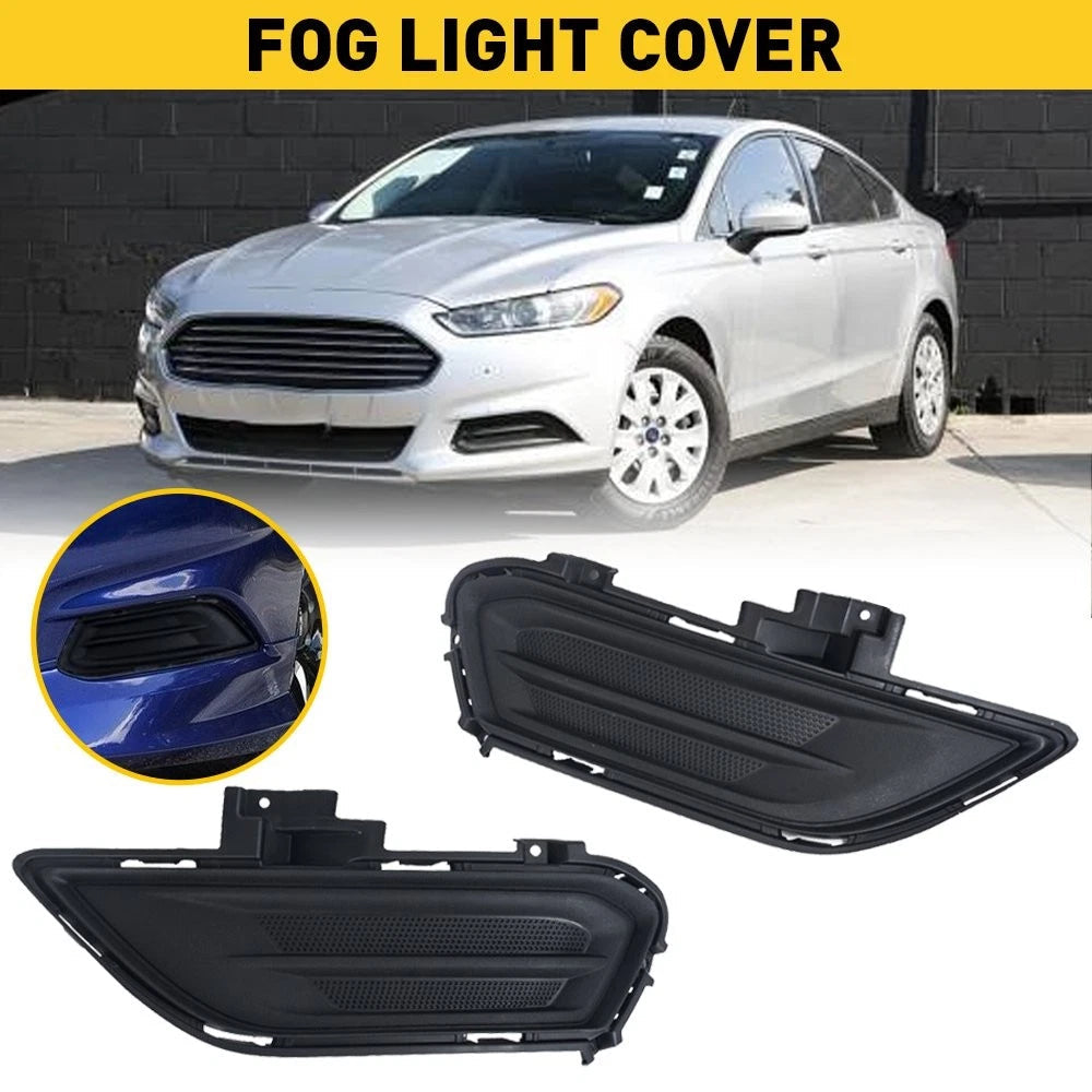 Front Bumper Insert Fog Light Cover Left+Right Fit For 2013-2016 Ford Fusion US 6B93BC-57