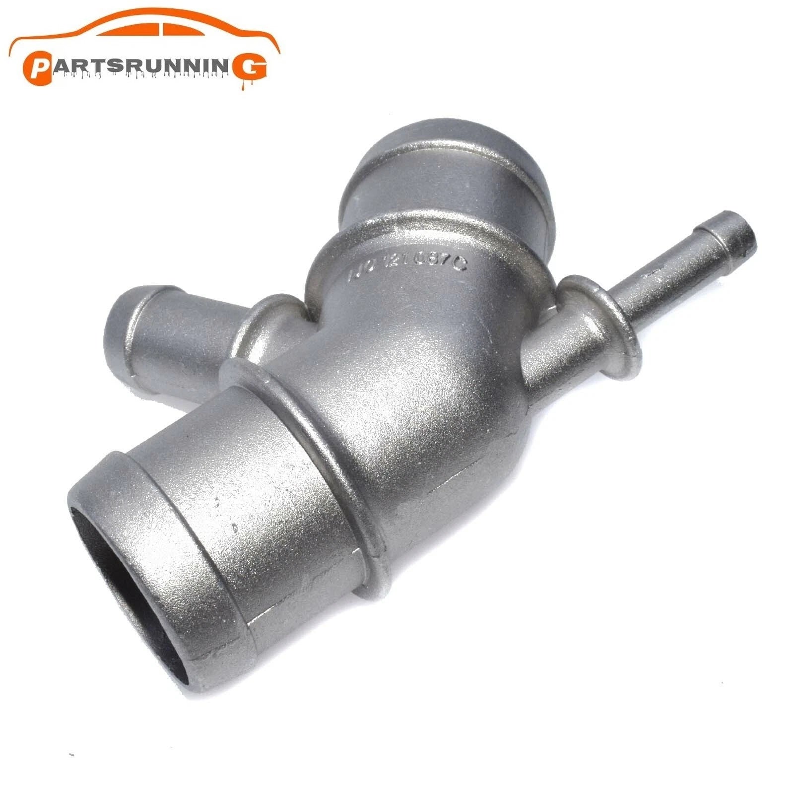 Aluminum Engine Coolant Water Hose Connector For VW Beetle Jetta Golf Audi 6B93BC-57