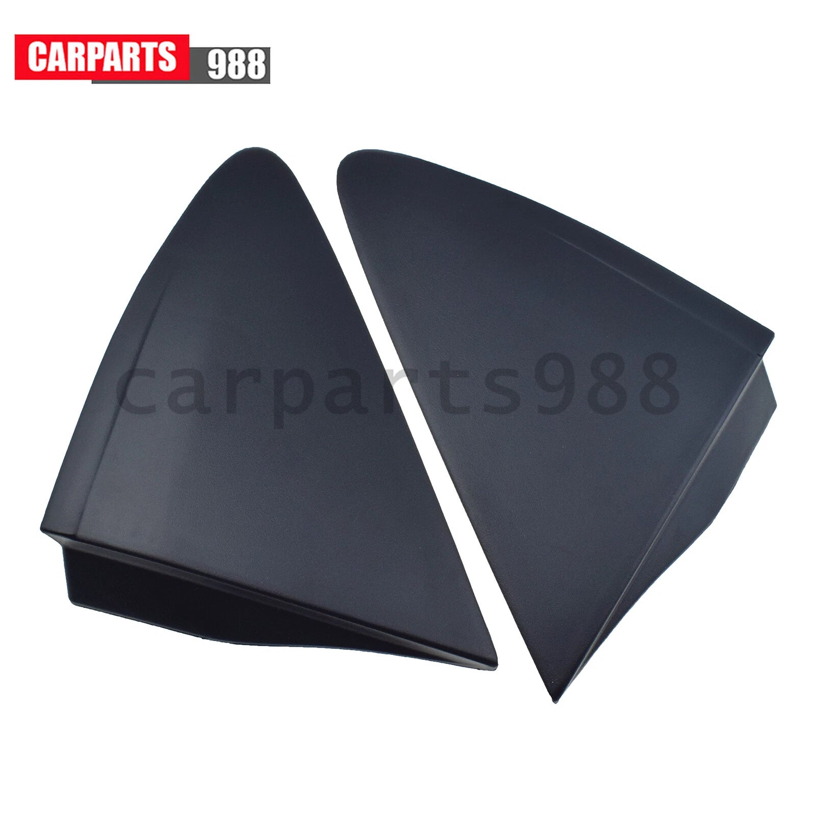 2Pcs Front Rearview Mirror Triangle Cover Trim For Toyota For Yaris 2012-2014 6B93BC-57