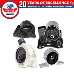 Fits 2000-2001 Nissan Sentra 2.0L Engine Motor & Trans Mount Set for AUTO : 6B93BC-57