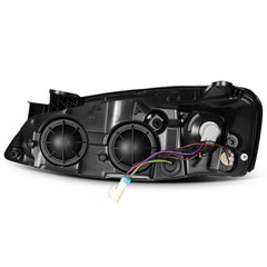 ECCPP Headlights Assembly For Pontiac G6 2.4L 3.5L 2005-2010 Pair Black Amber 6B93BC-57