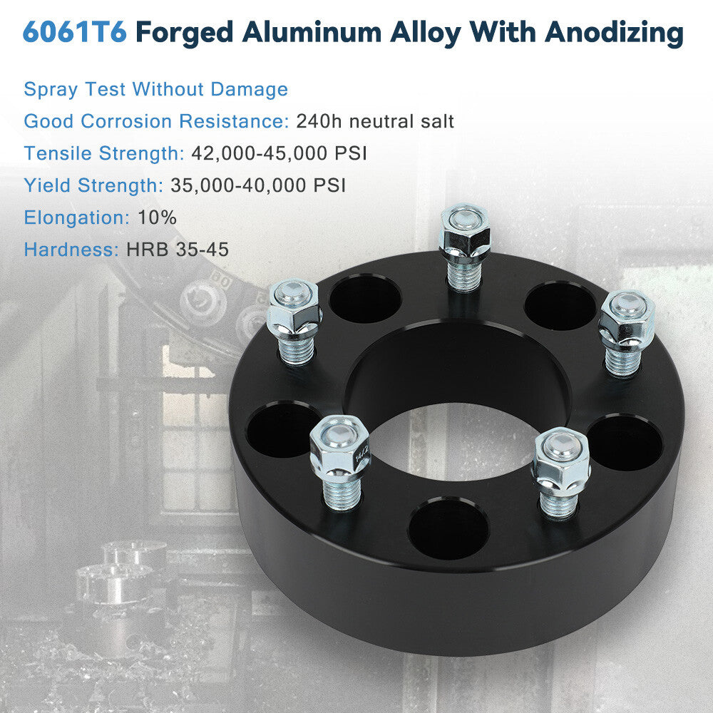 ECCPP 2 Pcs 2" 5x135 Wheel Spacers 14x2 For Ford F-150 Expedition 2000 2001 2002 ECCPP