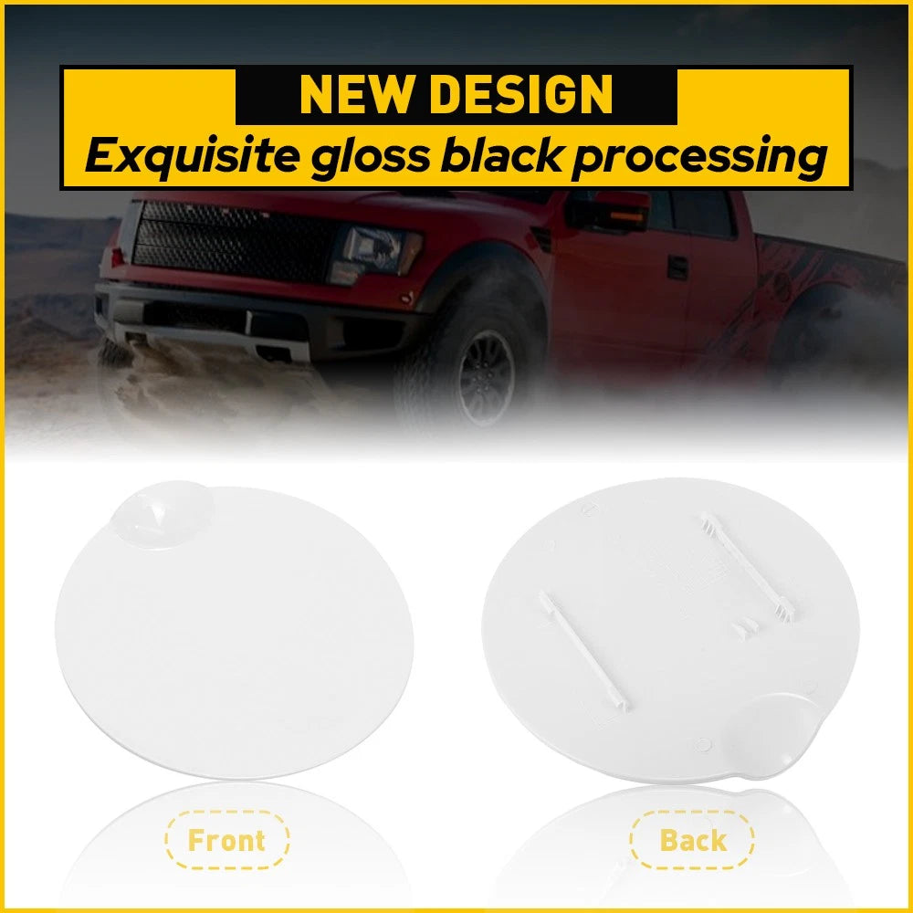 White Painted Fuel Gas Filler Tank Lid Door Cap Fits Cover Ford F150 2009-2014 6B93BC-57