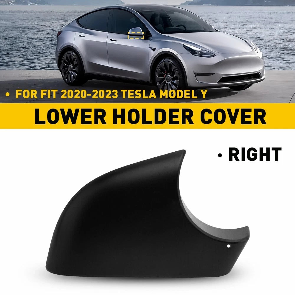 For Tesla Model Y-Right Side Passenger Door Wing Mirror Cover Lower Holder EOA 6B93BC-57