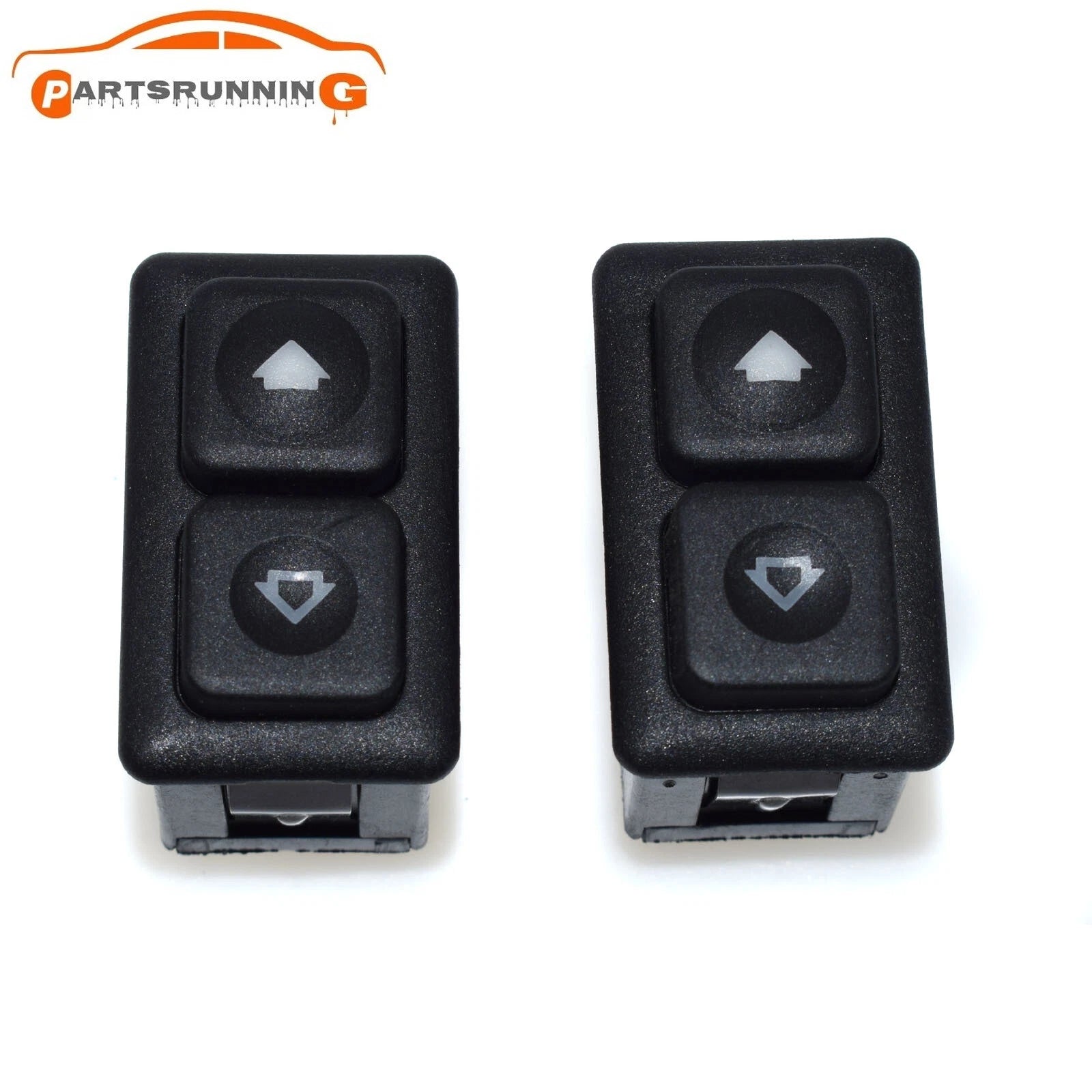 2 PCS Illuminated Power Window Switch 61311381205 For BMW E23 E24 E28 E30 6B93BC-57