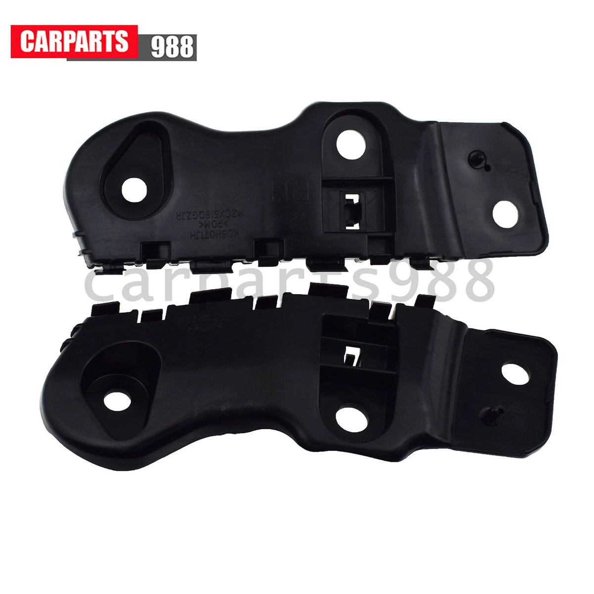 Pair Front Bumper Retainer Bracket For 2017-23 Mazda CX-5 KB8A500U1A KB8A500T1A 6B93BC-57