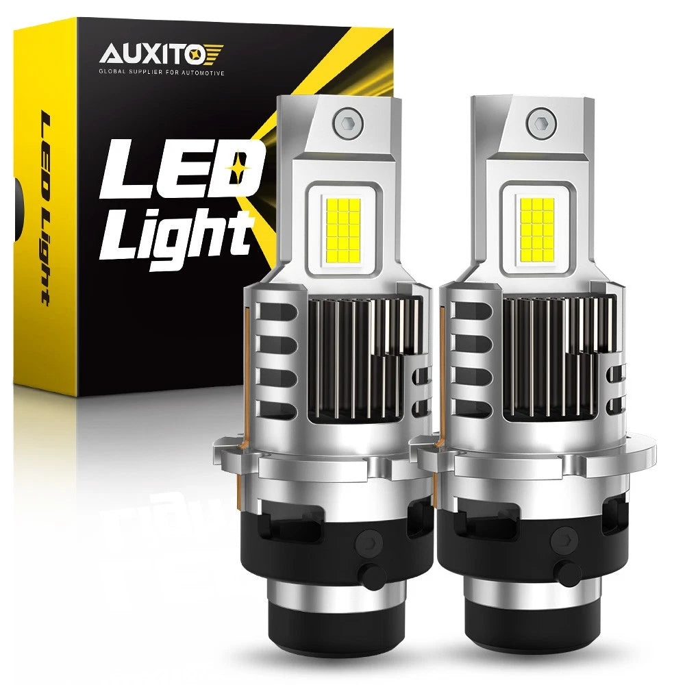 AUXITO D2S D2R LED Headlight Bulbs High Low Beam Conversion HID TO LED White Q16 AUXITO