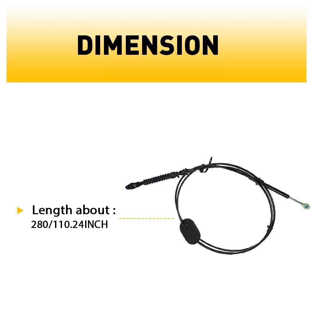 AUTO TRANSMISSION SHIFT CABLE 15037353 Fit Chevrolet C2500 C1500 C3500 Fit YUKON 6B93BC-57