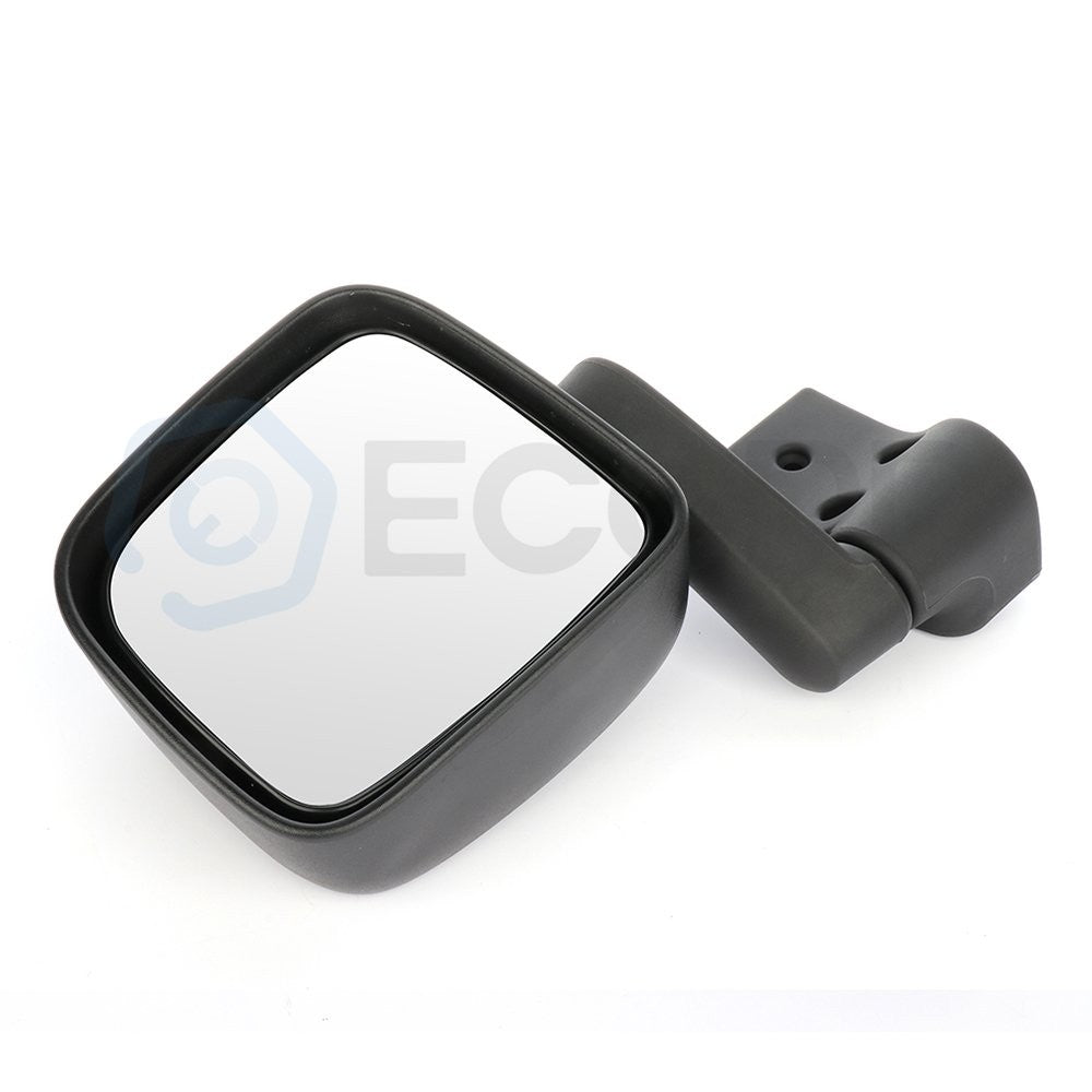 Manual Mirrors For 2003-2006 JEEP WRANGLER TJ LH & RH Side Black Foldaway 6B93BC-57