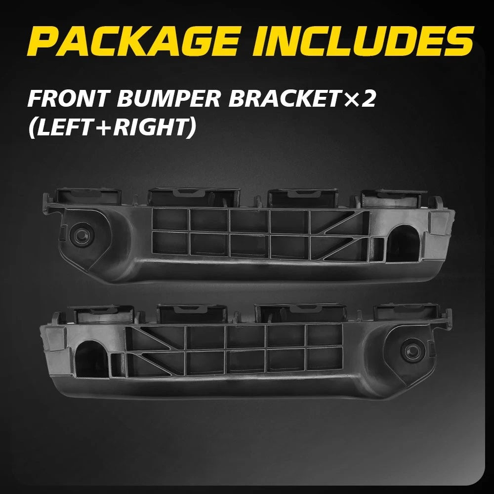 2PCS Left Right Side Front Bumper Brackets for 2012 2013 2014 Toyota Yaris EOA 6B93BC-57
