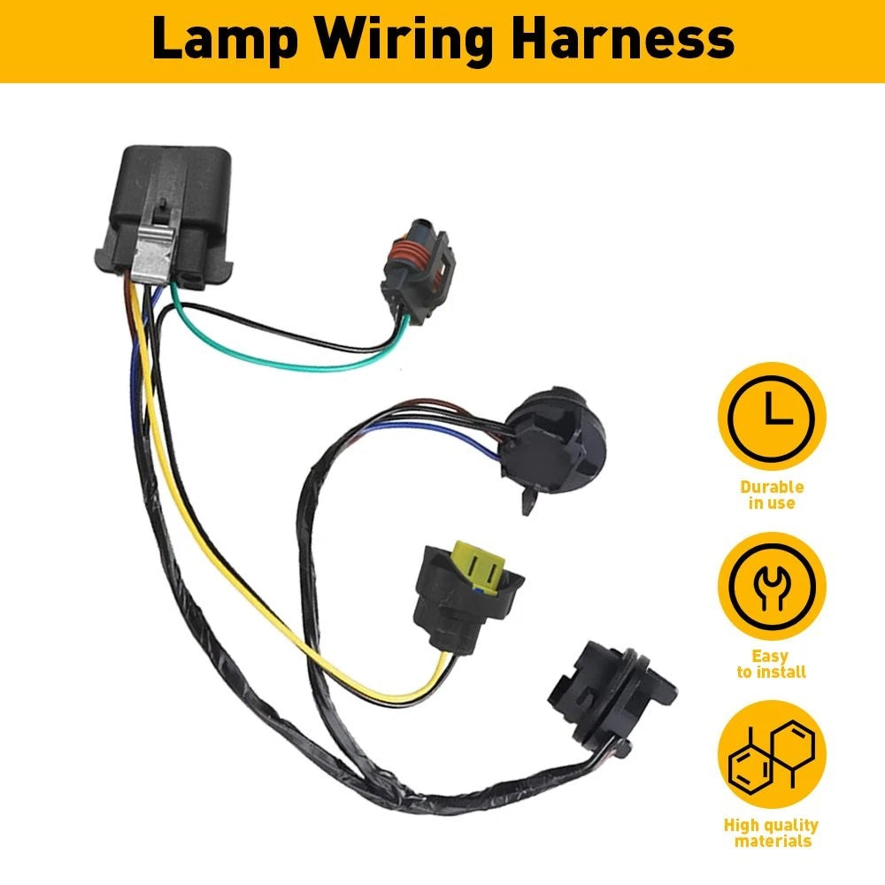 Headlight Wiring Harness FOR Chevrolet 2007-2013 Silverado 1500 HD 25962806 6B93BC-57