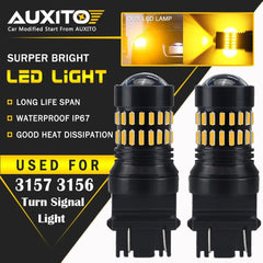 2X AUXITO 3157 3156 LED Turn Signal Light Bulbs For GMC Sierra 1500 2500 3500 EA AUXITO