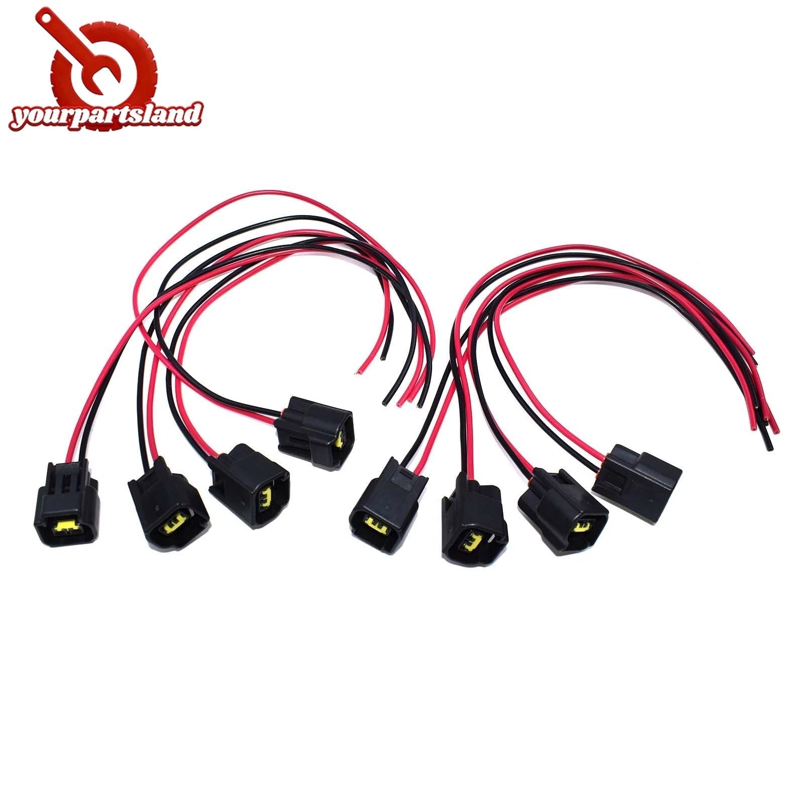For Ford Ignition Coil 2-Way Plug For Modular 4.6 5.4 6.8 Cobra Mustang 1P1258 6B93BC-57